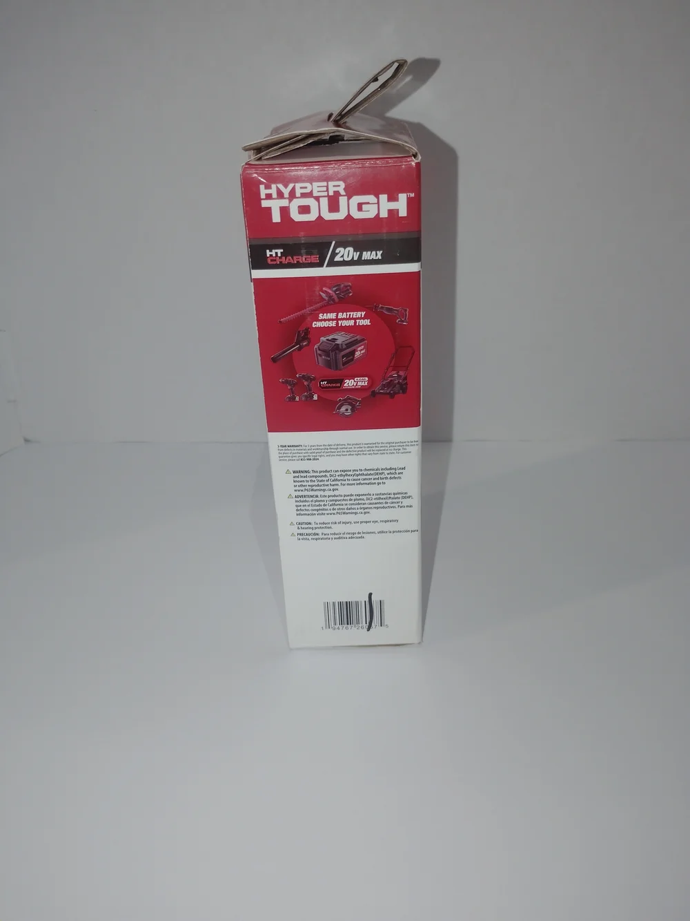 20V Fast Charger in Red and White